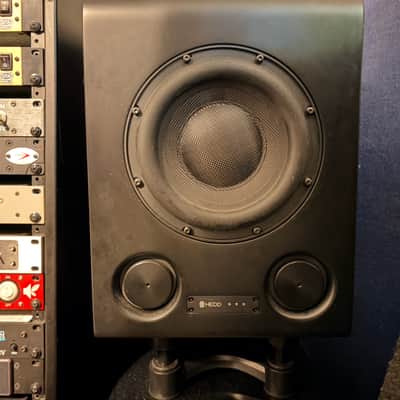 HEDD Type 20 mkii pair w matching HEDD Sub 8.   Ask about cables. image 6