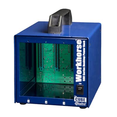Radial Engineering Cube 3-Slot Lunchbox 500 Series Chassis image 4