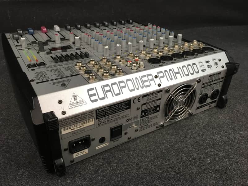 Behringer PMH1000 Europower 400 Watt 12 Channel Powered Mixer w