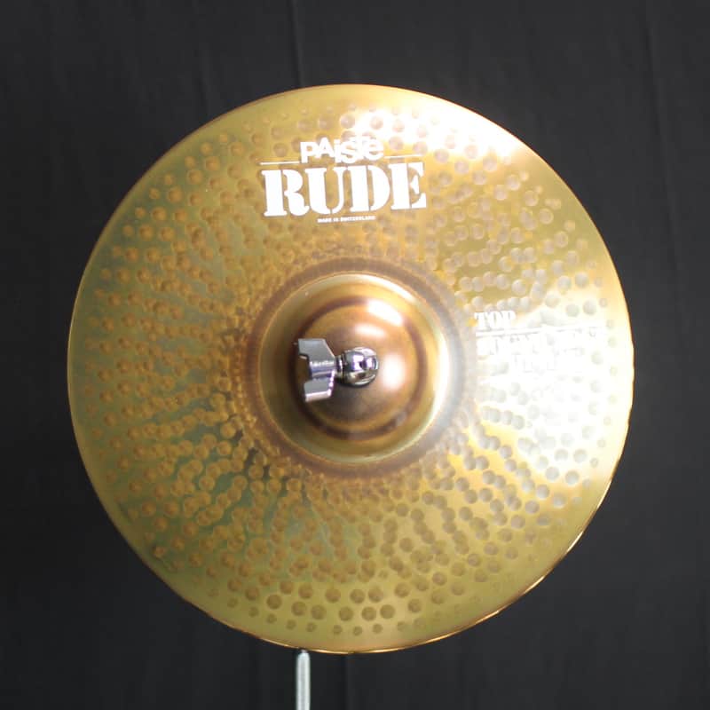 Paiste 14" Rude Sound Edge Hi Hats - 883g/1145g (video demo) image 1