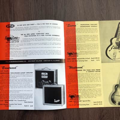 1956 Supro Catalog Case Candy Brochure image 3