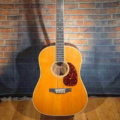 Vintage 1971 Martin D12-35 Natural w/ OHSC - Repaired Cracks, Neck Set, Intonation, Refret image 2