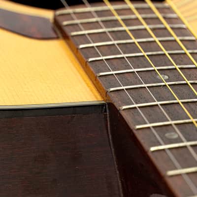1970s Yamaha FG-130 Vintage Folk Acoustic Guitar – MIJ – Hardshell Case image 10