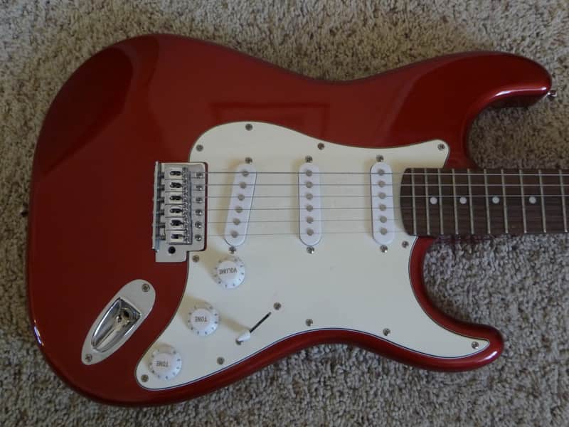 Triumph Sonic Master Strat - 1990's? - Metallic Red - Japan? | Reverb