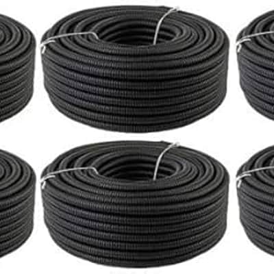 American Terminal ASLT14-1000 1000 feet 1/4" split loom wire tubing hose cover auto home marine image 1