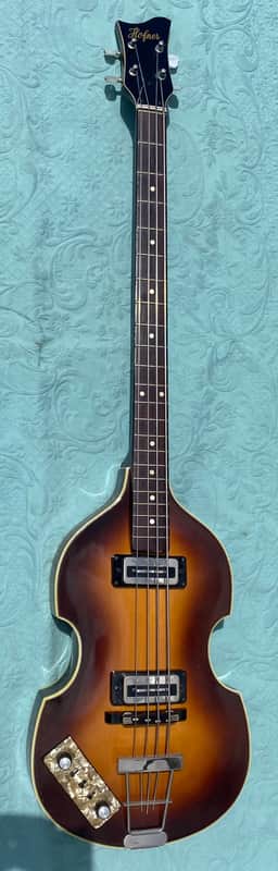 Hofner 500/1 Violin Bass LEFTY 1975 - Sunburst image 1