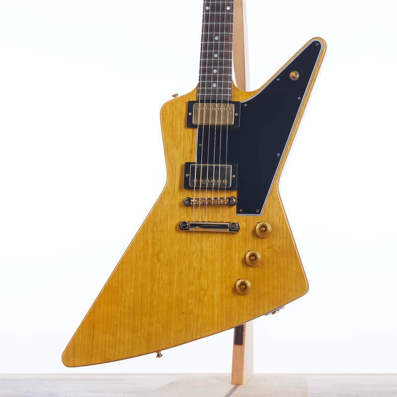 Gibson 1958 Korina Explorer Reissue, Natural | Demo image 1
