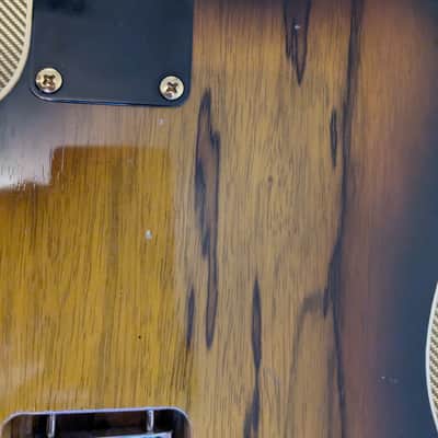 Warmoth/Fender Telecaster Black Korina image 12