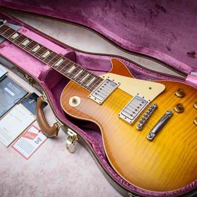 GIBSON USA Custom Shop 60th Diamond Anniversary '59 Les Paul Standard Reissue "Iced Tea Fade VOS" (2018) image 1