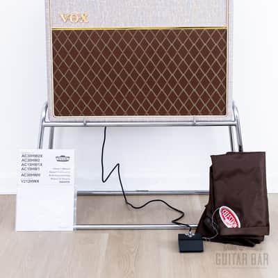 2016 Vox AC30 Hand-Wired Edition AC30HW2 Fawn w/ Celestion Greenbacks, Amp Stand, Cover & Ftsw image 2