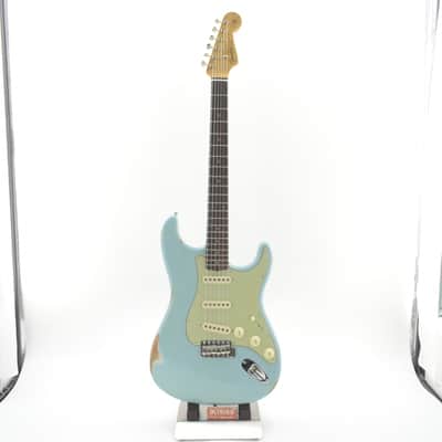 Fender Custom Shop  1962 Stratocaster Relic - FADB - Faded/Aged Daphne Blue image 19