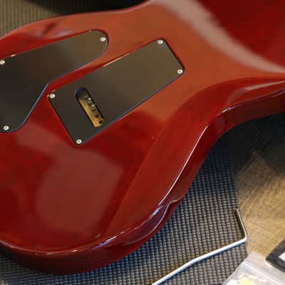 Minty! 2007 PRS Single Cut Tremolo 10 Top Electric Guitar Dark Cherry Monster Quilt + GB image 16