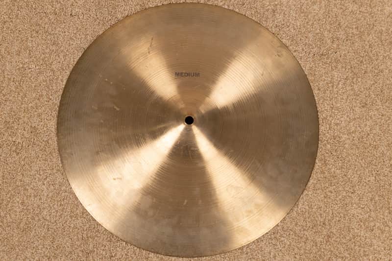 1970s Zildjian 16" Medium Crash Cymbal 1157g image 1
