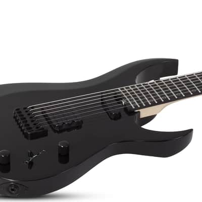Schecter Sunset-7 Triad Gloss Black image 3