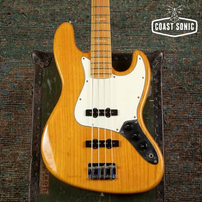 1990 Fender '75 reissue Jazz Bass JB75-750 Made in Japan image 5