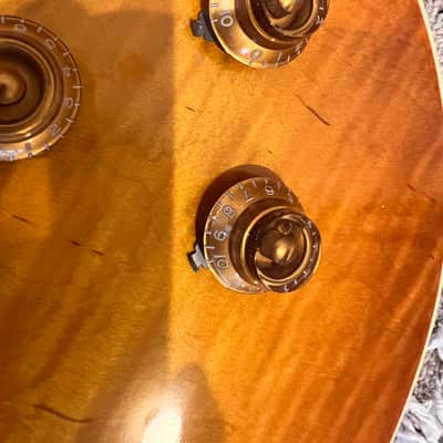 2014 Gibson Custom Shop Les Paul 1959 Reissue r9 - Sunrise Teaburst VOS image 14
