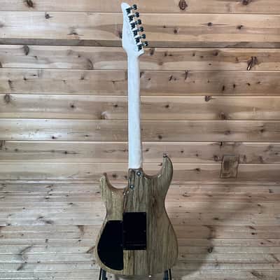 Tom Anderson Guitarworks Drop Top Electric Guitar - Cajun Key Lime / Teal / Black Edge Burst with Binding / Natural Back image 5