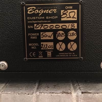 Bogner 2x12 Cabinet Tolex / Wheat Grill image 6