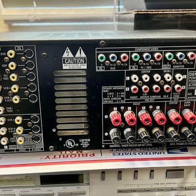 Denon AVR-2802 6.1 Ch Receiver Stereo Radio Phono; Tested image 7