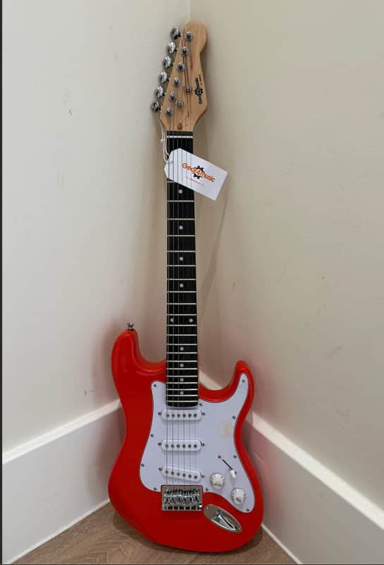 Gears4Music 3/4 LA Electric Guitar Red image 1