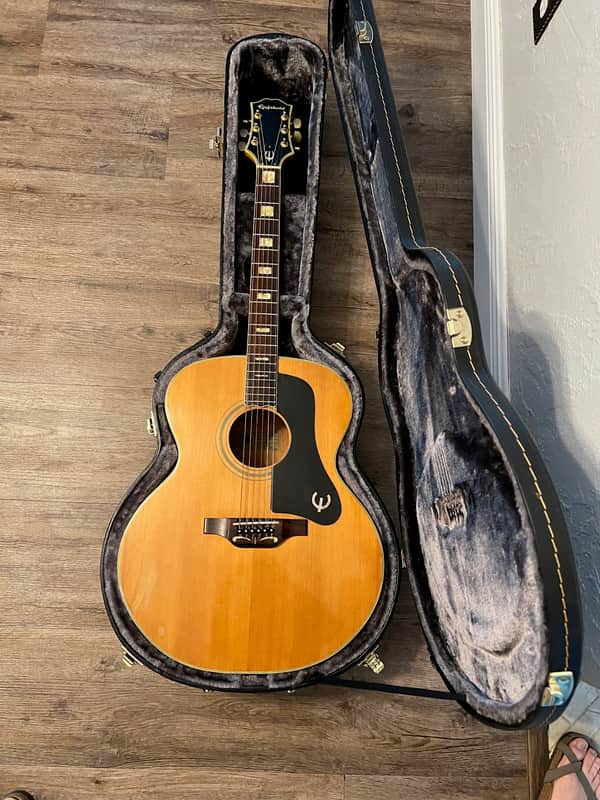 Epiphone FT-570BL Sheraton 1973 - 1979 - Natural image 1