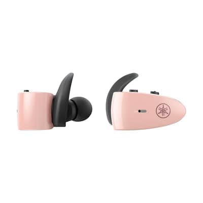 Yamaha TW-ES5A True Wireless Sports Earbuds, Pink image 2