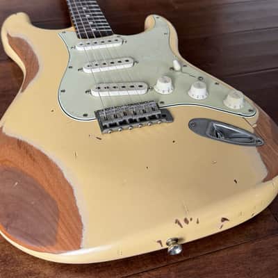Nash Guitars Model S-63 Vintage White Lollar Pickups Rosewood Neck VSN131 image 4