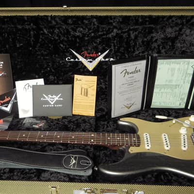 Fender Custom Shop Ltd Ed. '57 Stratocaster RW Neck Dlx CC 2025 Aged Pewter image 16