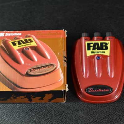 Danelectro Fab Distortion 2000s - Red image 7