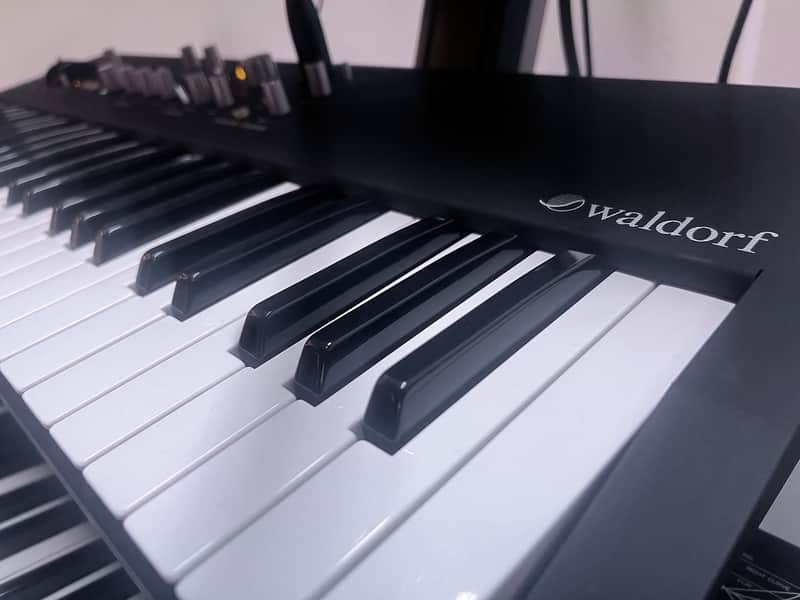 Waldorf STVC String Synthesizer / Vocoder - Black image 1