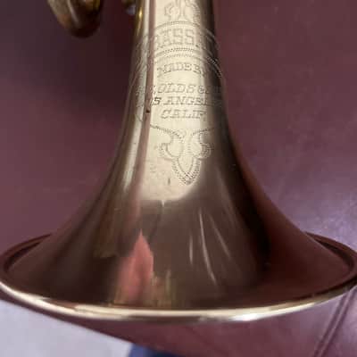 Olds Ambassador A-10 (1949) (Los Angeles) Bb Trumpet SN 34640 (new lacquer - clear coat) image 2