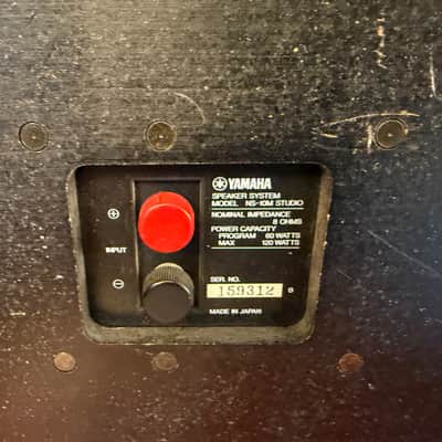 Yamaha NS-10M Studio Matched Pair - All Original 1980s image 9
