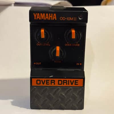 YAMAHA エフェクター OVERDRIVE OD-100 Rare Vintage 80s Yamaha OD-100 Overdrive Guitar Effect Pedal