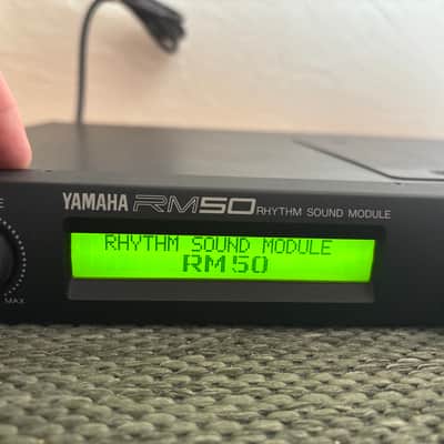 Yamaha RM50 Drum Rhythm Sound Module - Tone Generation System With Manual UNIT#2 image 2
