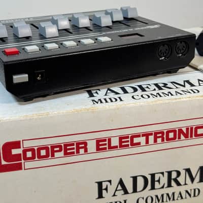 JL Cooper Fadermaster MIDI Fader Controller w/ Box + Manual - Excellent - Vintage! image 6