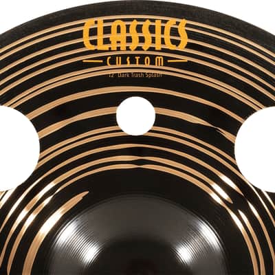 MEINL CC12DATRS Classics Custom Dark Trash Splash 12 Zoll Becken image 6