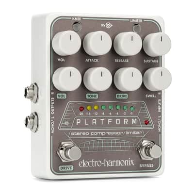 Electro-Harmonix Platform Stereo Compressor/Limiter Effects Pedal image 1