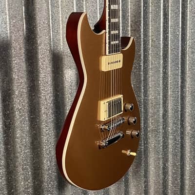 Reverend Sensei H90 Metallic Bronze Guitar #71212 image 4