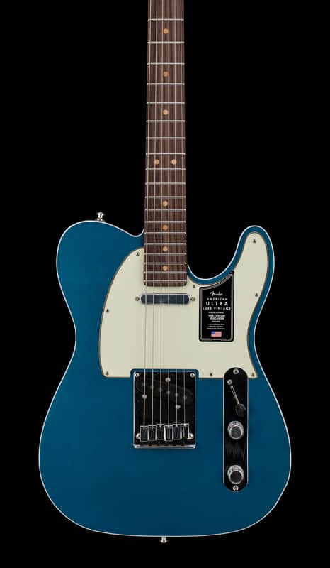 Fender American Ultra Luxe Vintage '60s Telecaster Custom - Lake Placid Blue #28577 image 1