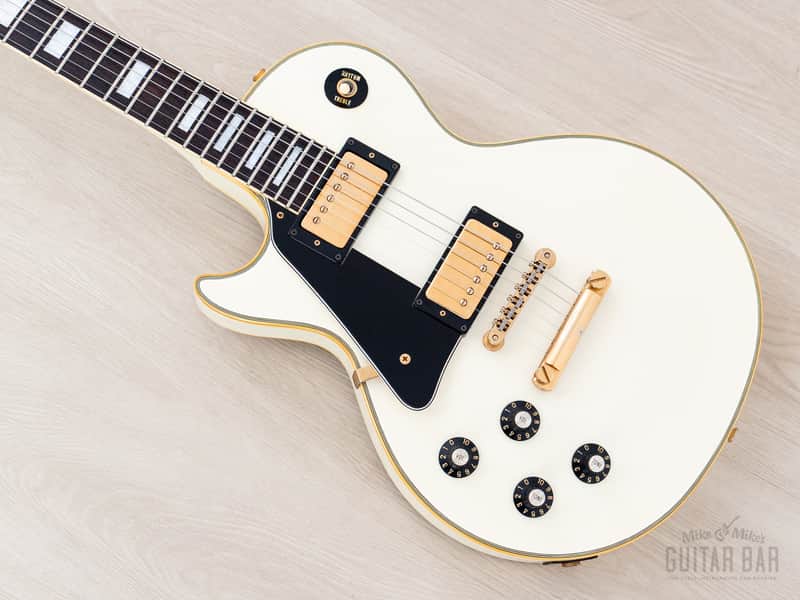 1990 Greco Mint Collection EGC-600LH Custom Left-Handed Alpine White, Japan Fujigen image 1