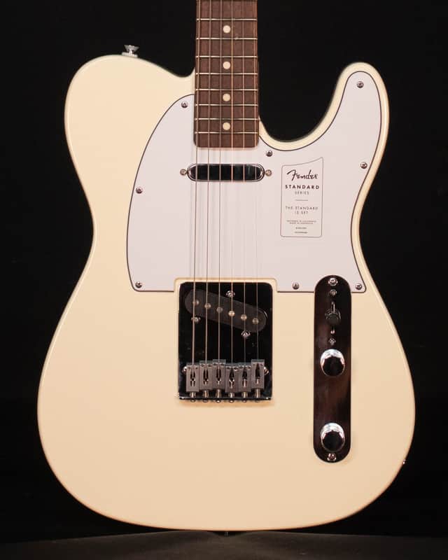 Fender Standard Telecaster, Laurel FB, Olympic White image 1