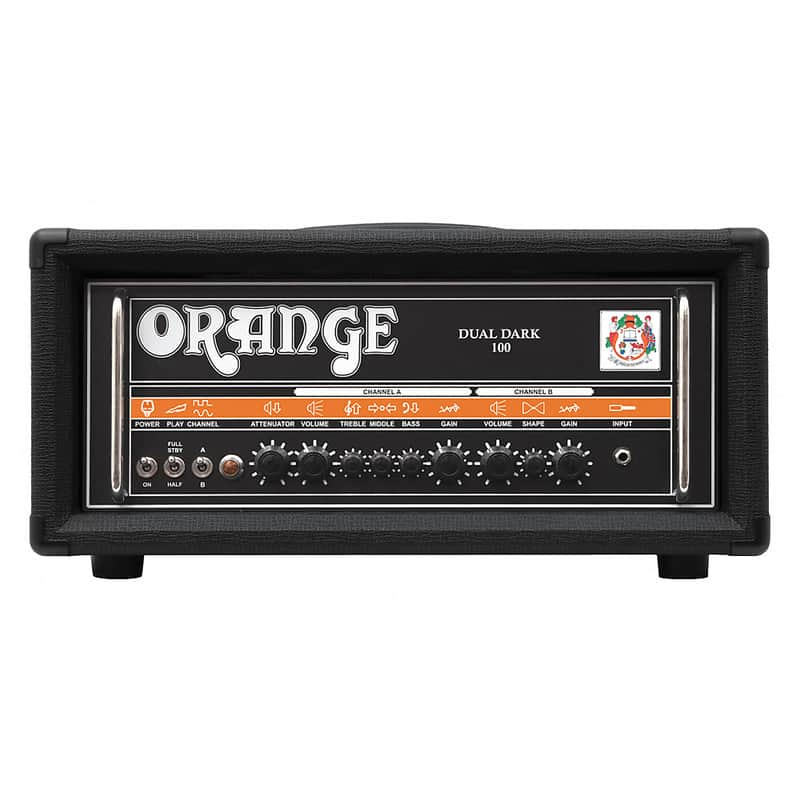 Orange Dual Dark 100 2-Channel 100-Watt Guitar Amp Head image 1
