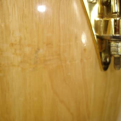 Latin Percussion 11" Classic Quinto, Natural  w/ Stand image 12