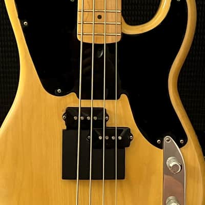 FINGER RAMP U Bass FENDER Precision Bass MFE  with radius in resin 2022 Black/White image 1