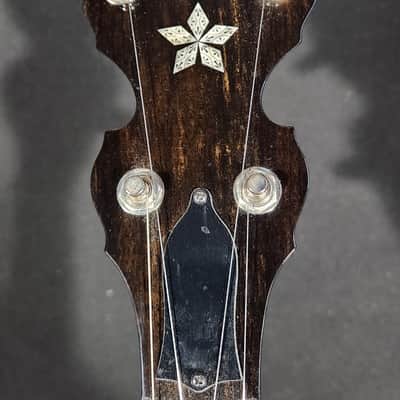 Deering Black Diamond Banjo w/ Hardcase,  5th String Railroad Spike, Natural/Black, ca 2017 image 6
