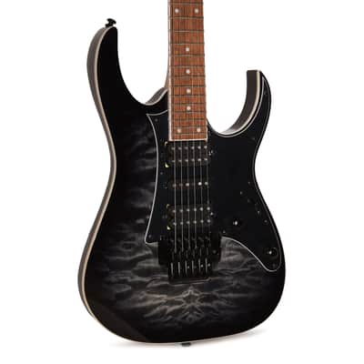Ibanez RG450QMBTGB RG Standard Electric Guitar Transparent Gray Burst image 1