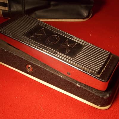 1967 Vox Clyde McCoy Script Wah Pedal with Original ICAR Pot,bag SOUNDS PERFECT! image 2