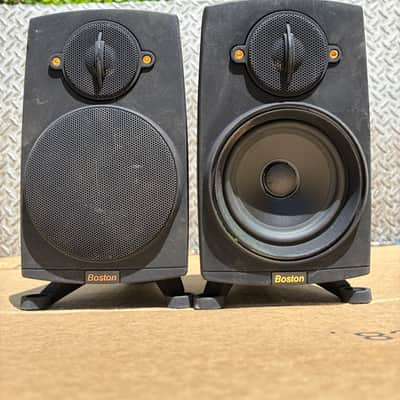 Boston Acoustics Micro90x MagnaGuard Die-Cast Aluminum Surround Speakers Pair image 1
