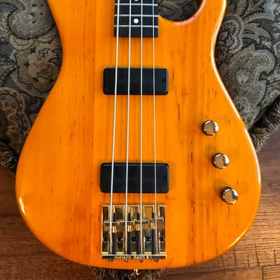 Dean Jeff Berlin Signature European Custom Natural Amber and Ebony Bartolini image 4