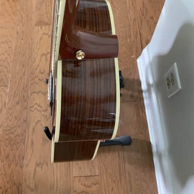 Gibson J-45 Deluxe Rosewood 2022 Rosewood Burst image 4